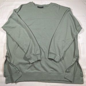 Sage Green Crew Neck